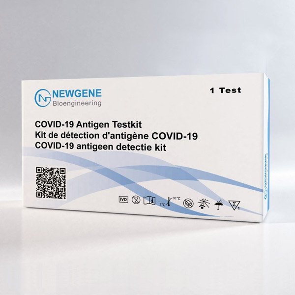 NewGene Covid-19 Antigen Schnelltest, Zulassung Privatgebrauch / Eigenanwendung durch Laien