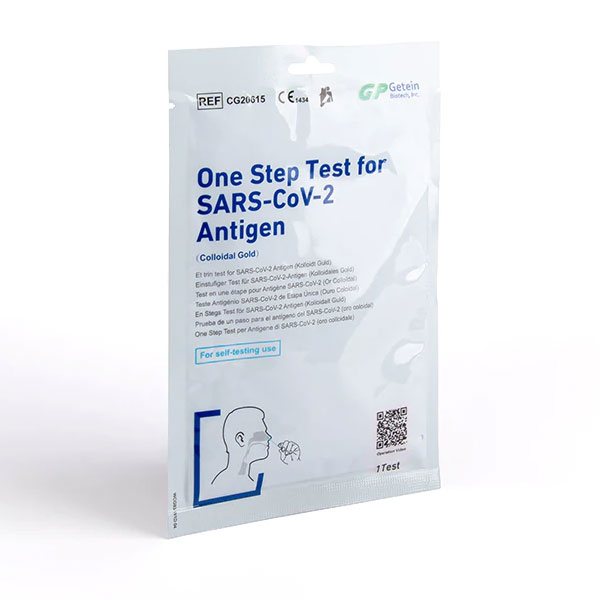 Швидкий тест на антиген антигену Getein Biotech COVID-19/SARS-COV-2
